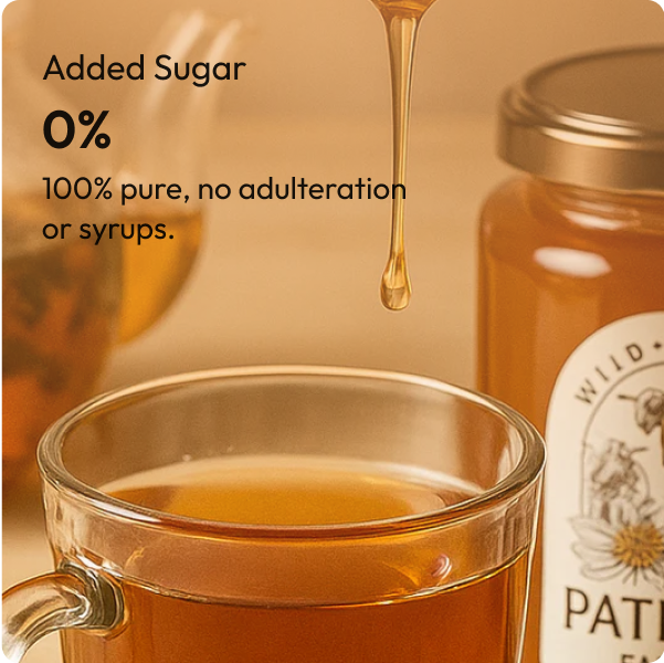 Pathavi Farms Sundarban Wild Honey nutritional info 1