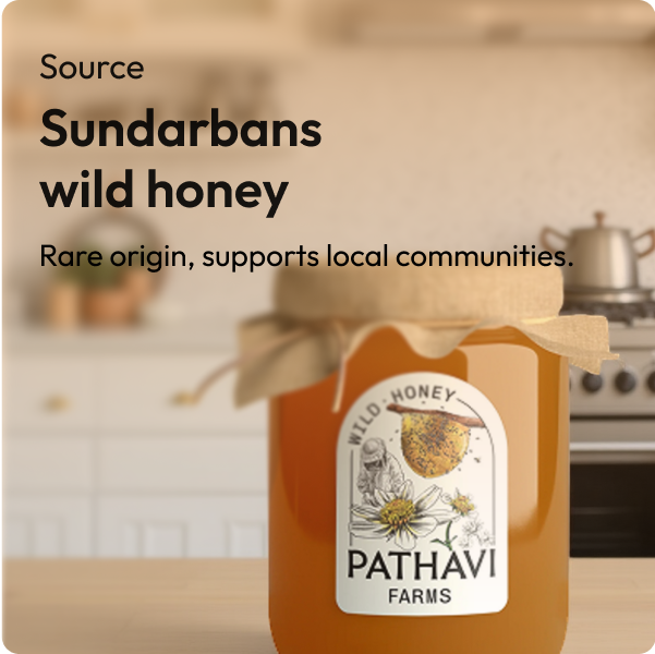 Pathavi Farms Sundarban Wild Honey nutritional info 2