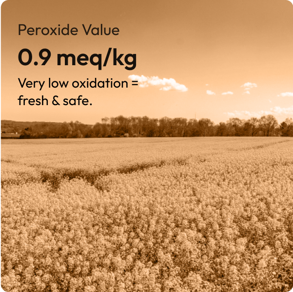 Pathavi Farms Cold Pressed Black Mustard Oil nutritional info 2