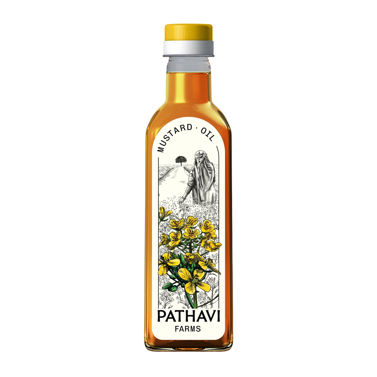 Pathavi Farms Cold Pressed Black Mustard Oil
