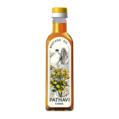 Pathavi Farms Cold Pressed Black Mustard Oil